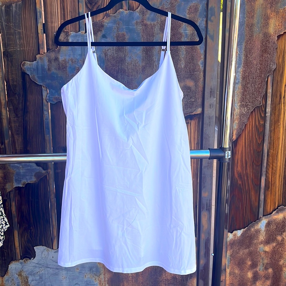 Abercrombie & Fitch white tennis dress